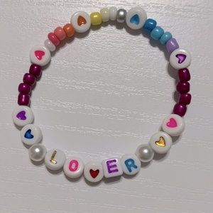 Taylor Swift LOVER Friendship Bracelet - Eras Tour Movie Studio Album Song Title